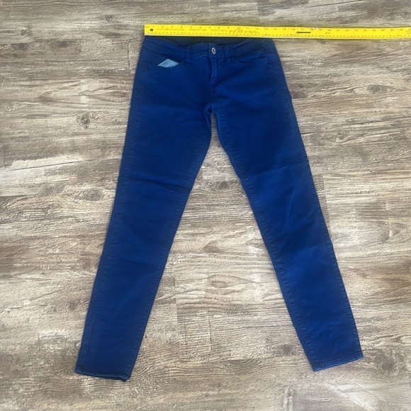 American Eagle Stretch Blue Jegging Size 4 - Picture 2 of 6